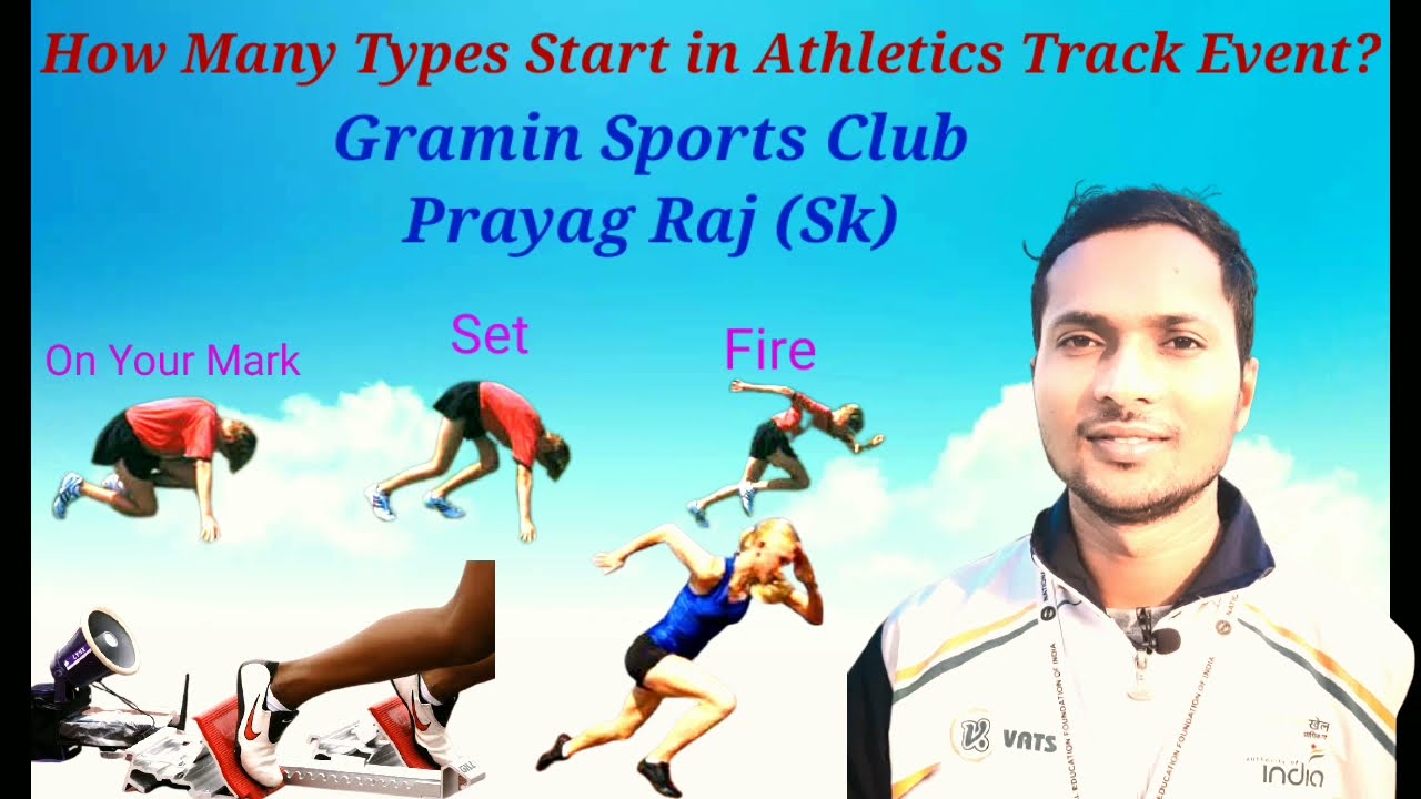 How Many Types Start In Athletics Track Event. Bunch Start 9 September 2021