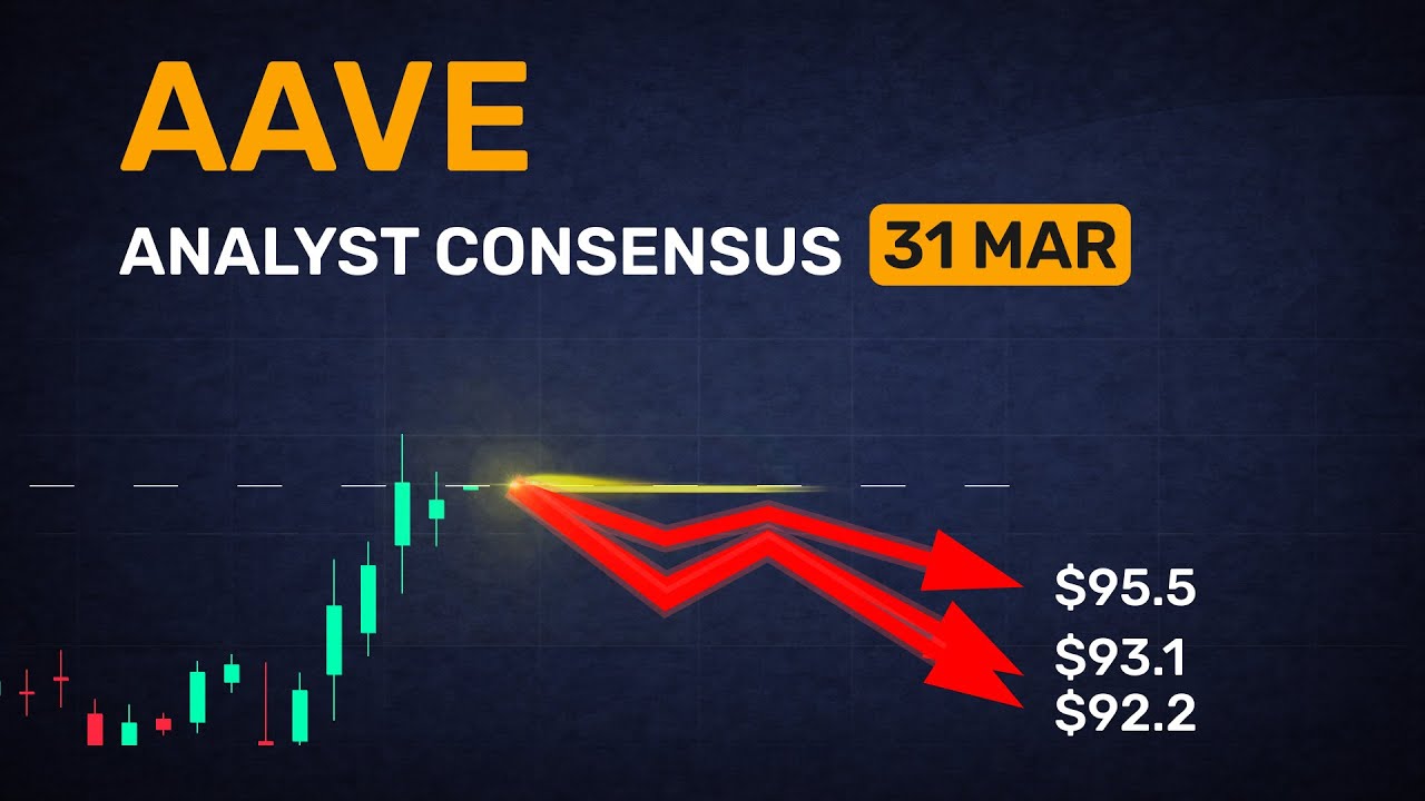 Expected gains on AAVE by March 31 &mdash; see how 5 predictions differ
