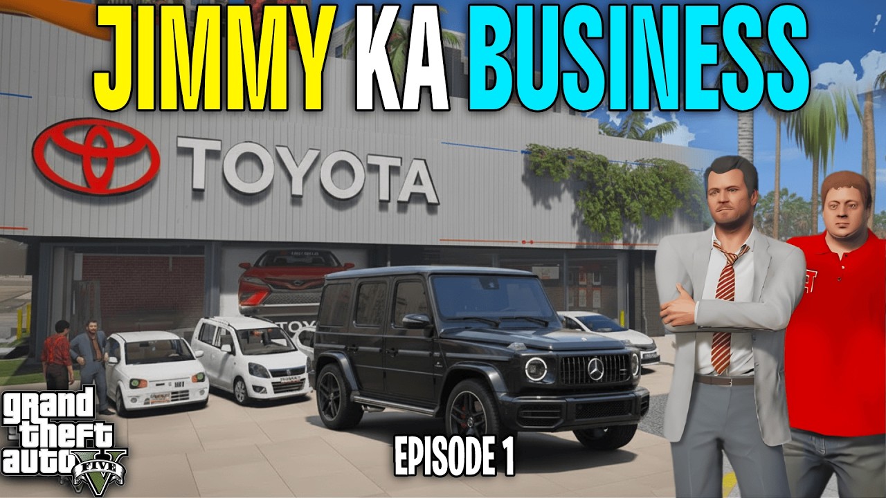 Jimmy Joins My Business 😱 | GTA V Pakistan RP Story