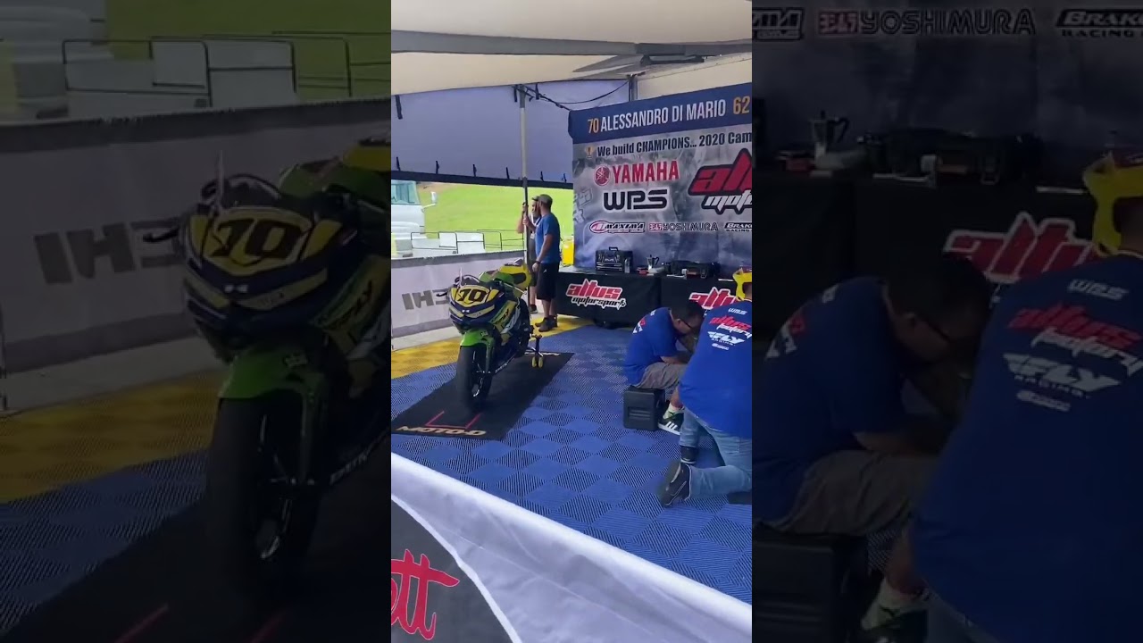 Motorcycle Stands MotoAmerica Altus Motorsports | MOTO-D Racing