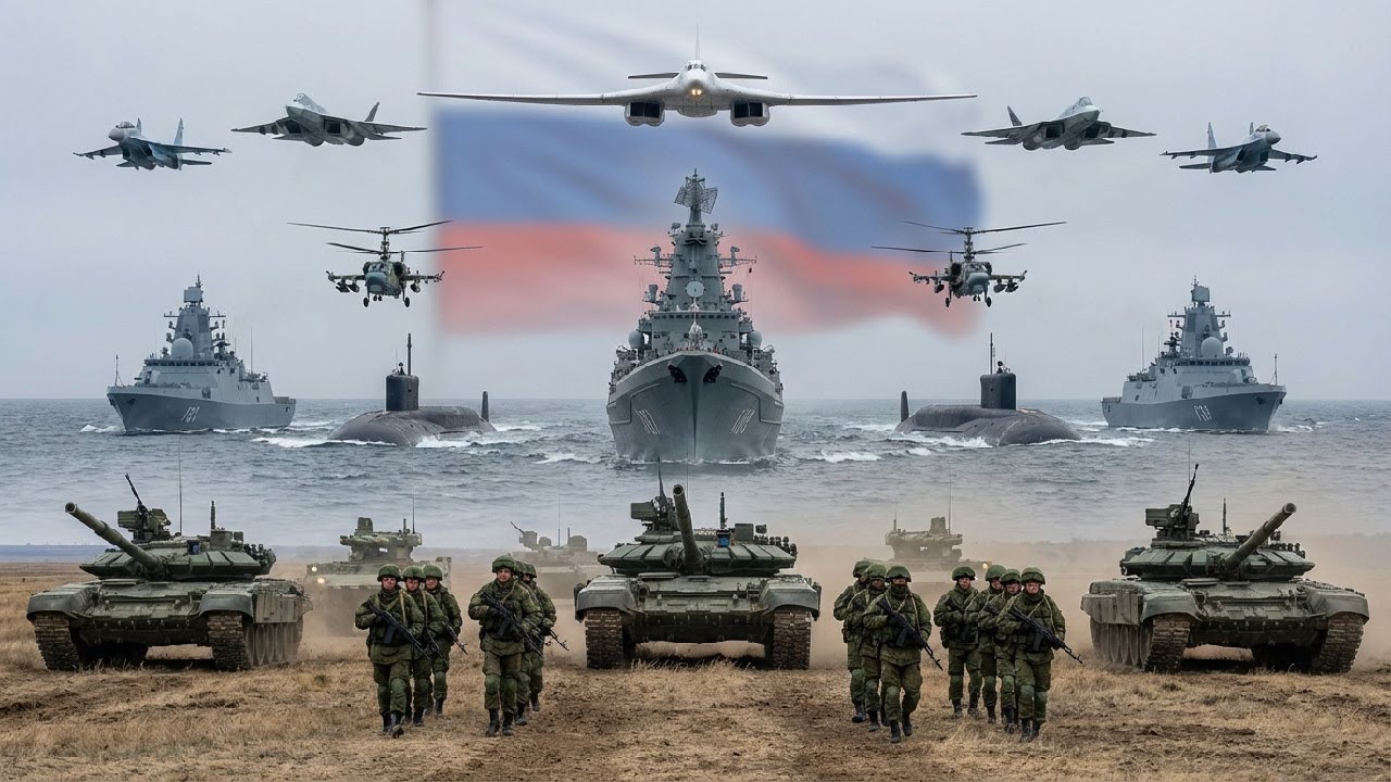 Russia’s Military Power 2026 — Top Modern Weapons of the Army, Air Force & Navy