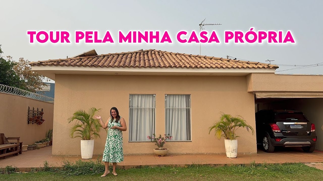 TOUR PELA MINHA CASA PRÓPRIA / MOSTREI TODOS OS CÔMODOS #tour #tourcasasimples