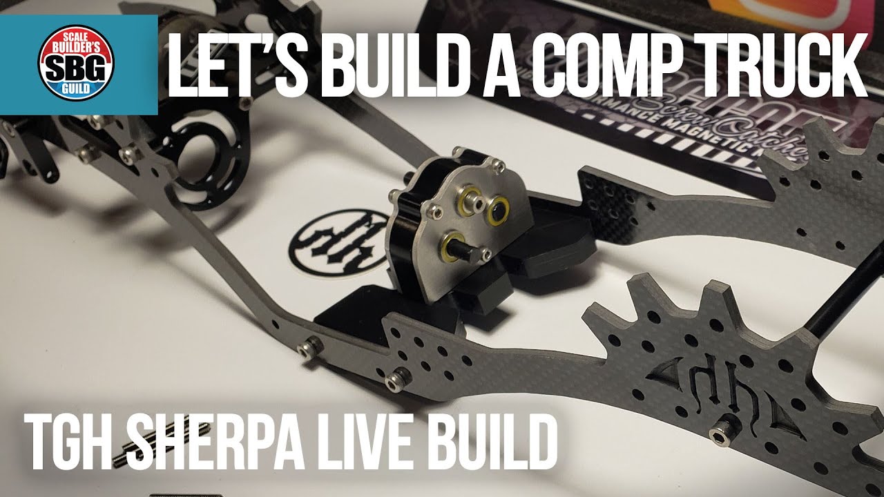 Let's build a comp chassis - TGH Sherpa - LIVE!