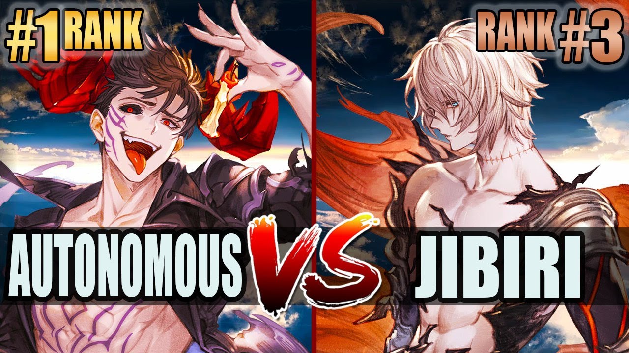 GBVSR 🔥 Autonomous (Avatar Belial) vs Jibiri (Lucilius) 🔥 High Level Gameplay