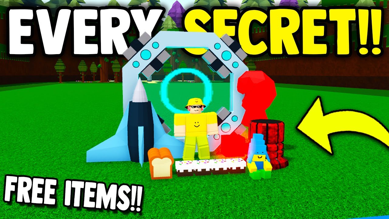 *EVERY* SECRET (items) | Build a Boat for Treasure ROBLOX
