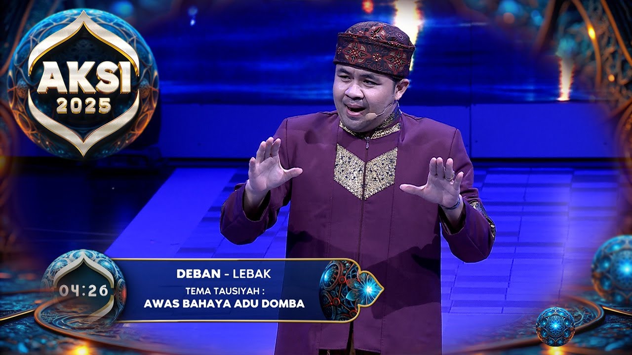 Penuh Semangat Khas Sunda! Deban-Lebak Beri Tausiyah Tentang Awas Bahaya Adu Domba! | Aksi&nbsp;Indosiar