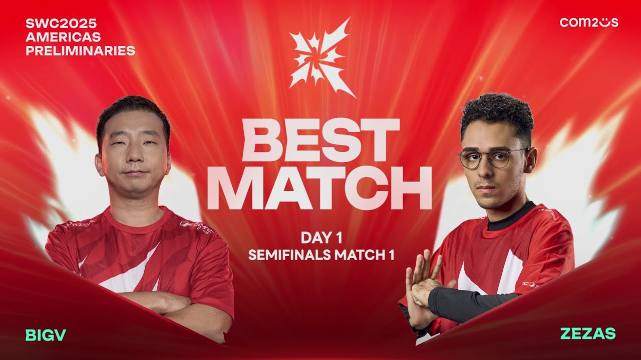 BIGV VS ZEZAS || BEST MATCH | AMERICAS PRELIMINARIES DAY 1 | SWC2025 | Summoners War