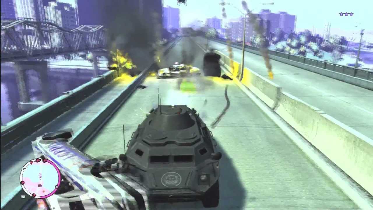 APC Tank Rampage! 1080HD GTA4