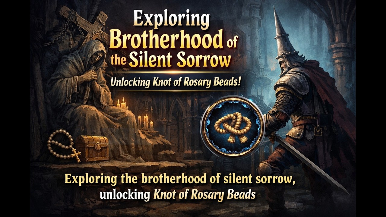 Full Walkthrough – Brotherhood of the Silent Sorrow (Rosary Slot Upgrade)