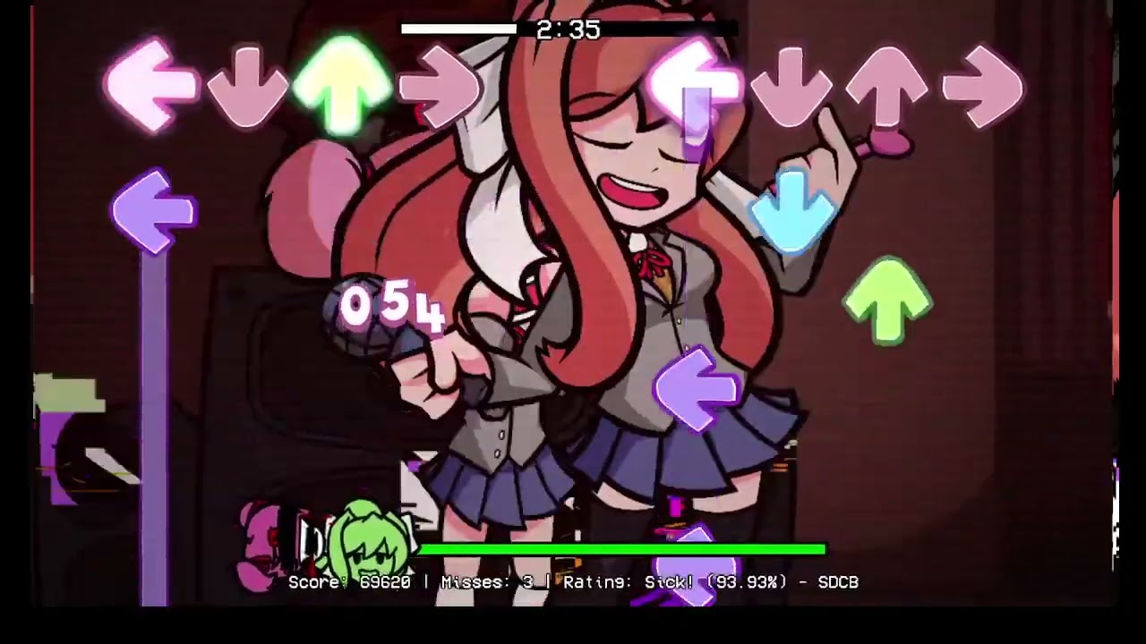 Home fnf (Monika cover)