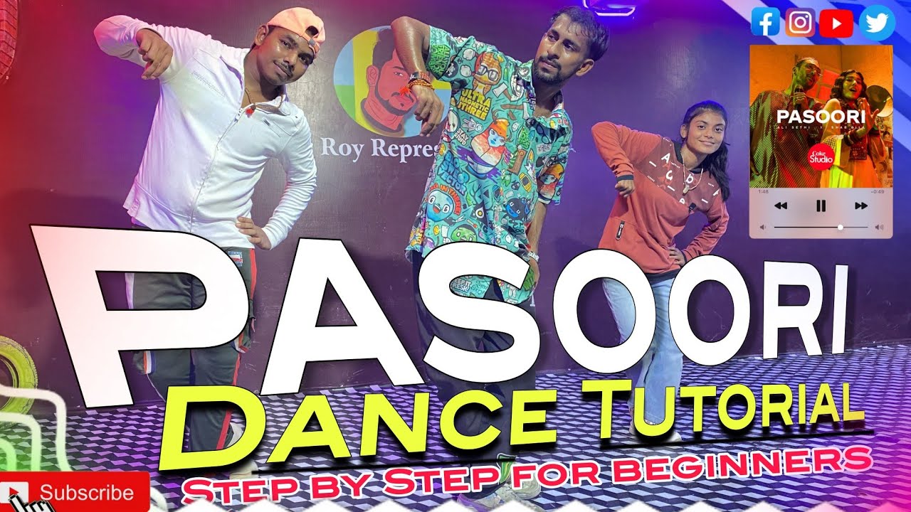 pasoori Nu Dance Tutorial Step by Step for beginners || Choreography by Sagar Roy | Dance talk