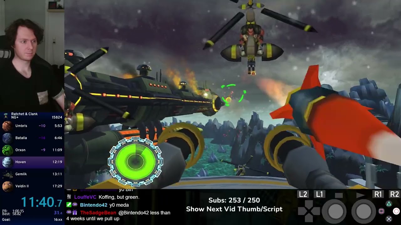 Ratchet & Clank - NG+ Speedrun in 17:23