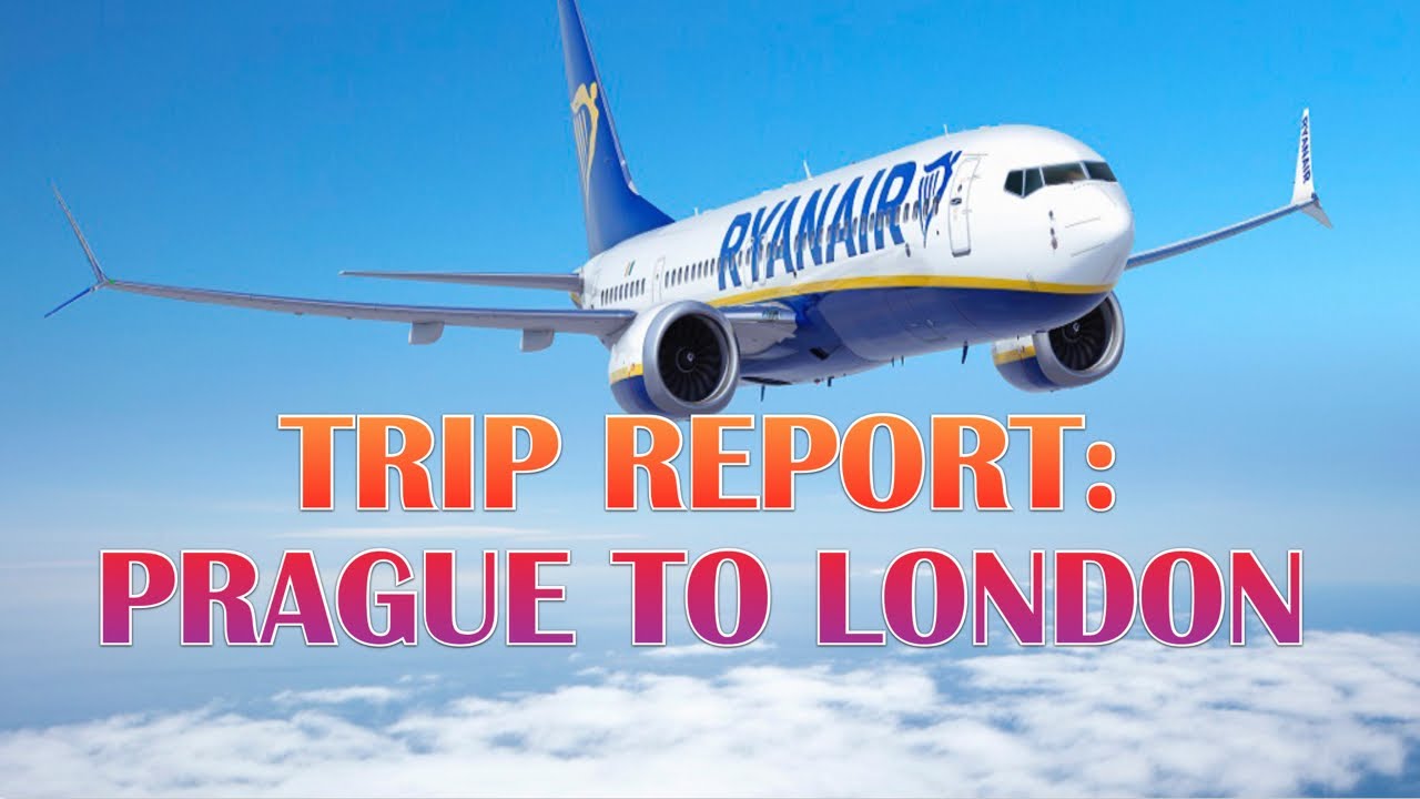 FROM STRAHOV - PRAGUE TO LIVERPOOL STREET - LONDON | VIA STANSTED AIRPORT | TRAVEL VLOG