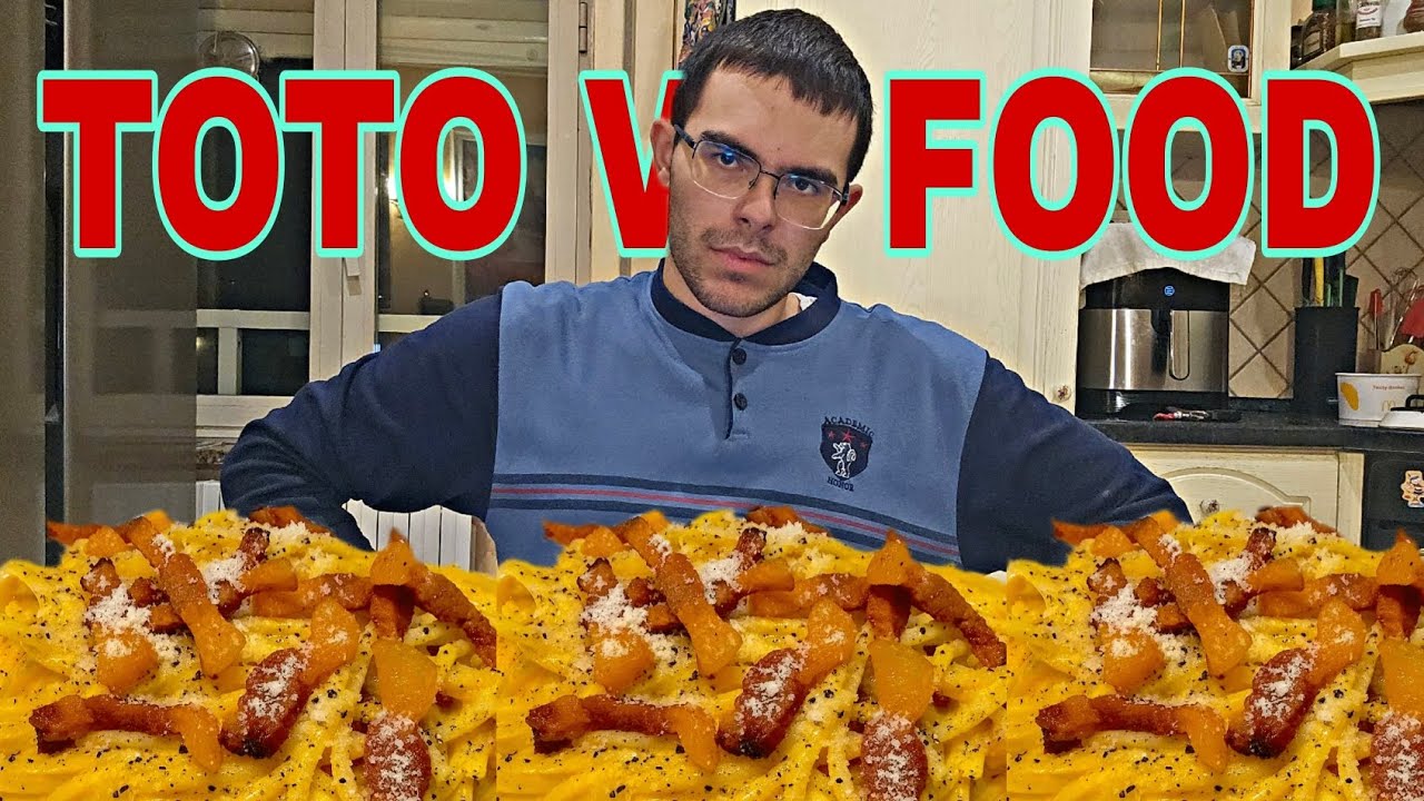 TOTO VS FOOD - 1 KG DI CARBONARA! (3200 KCAL)