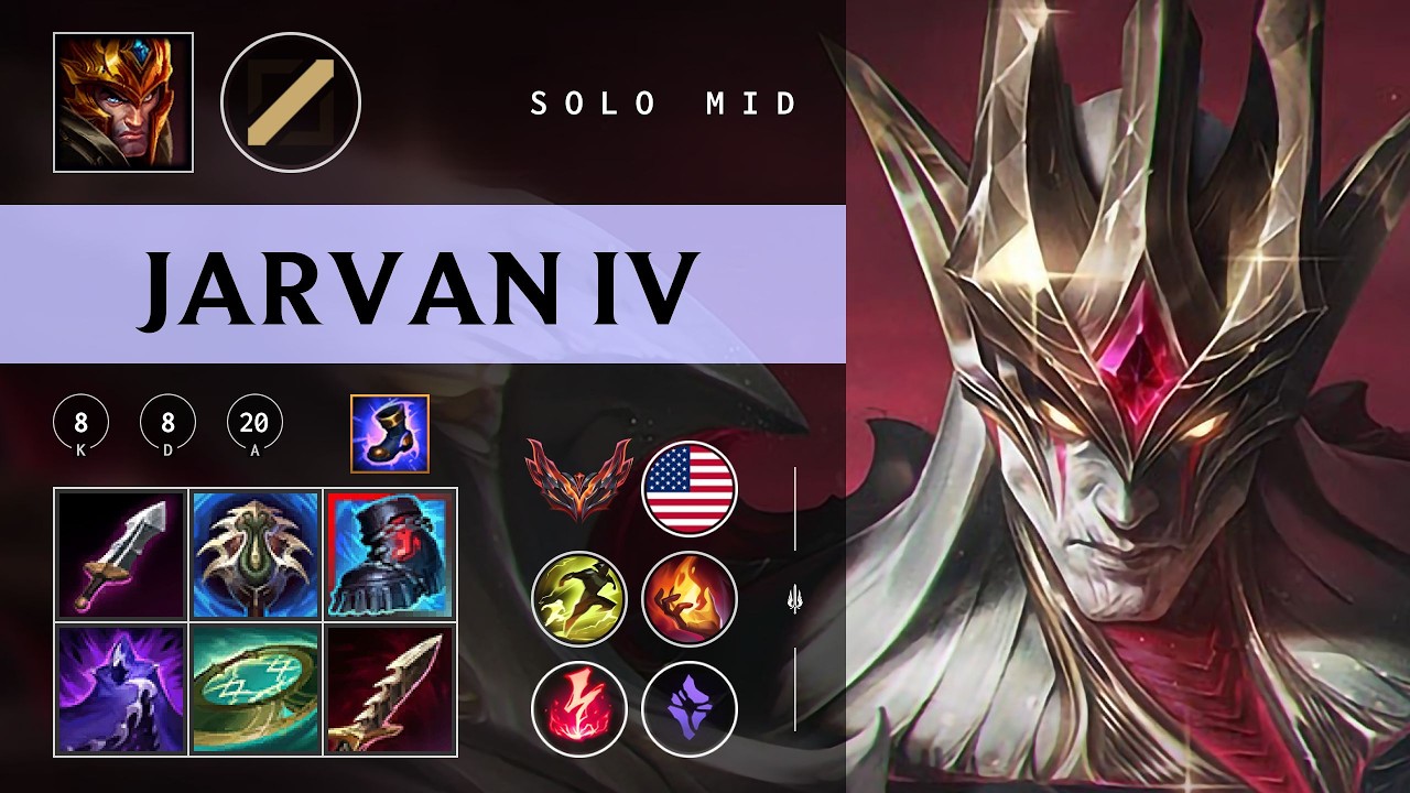Jarvan IV Mid vs Zoe - NA Grandmaster Patch 26.03