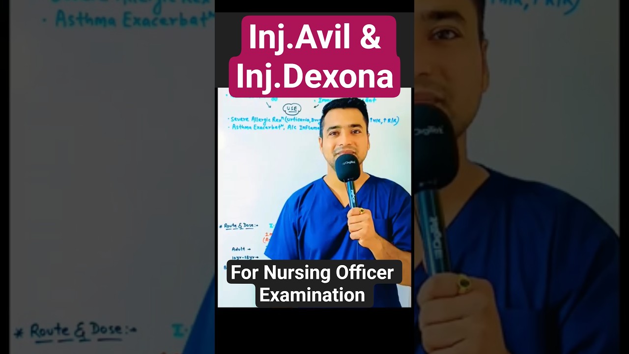 &ldquo;Avil + Dexona Injection | Uses, Mechanism, Dose, Side Effects & Nursing Interventions