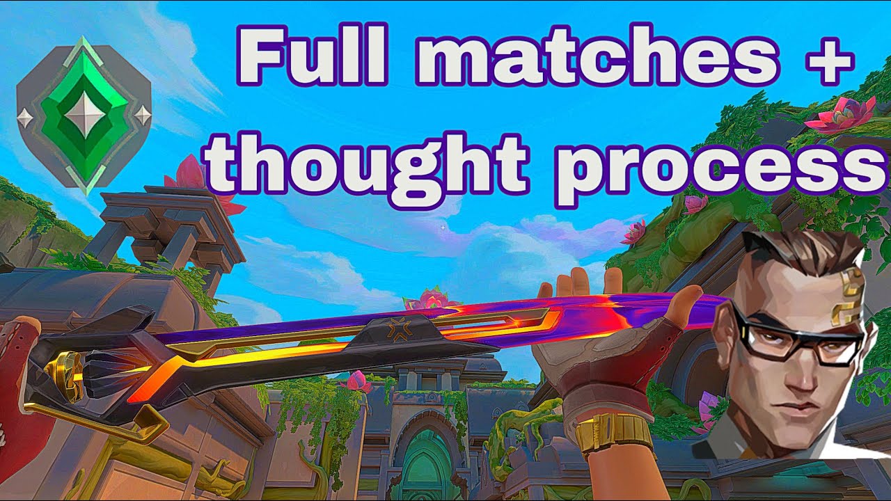 How to play CHAMBER in valorant ranked | (full match + thought process)