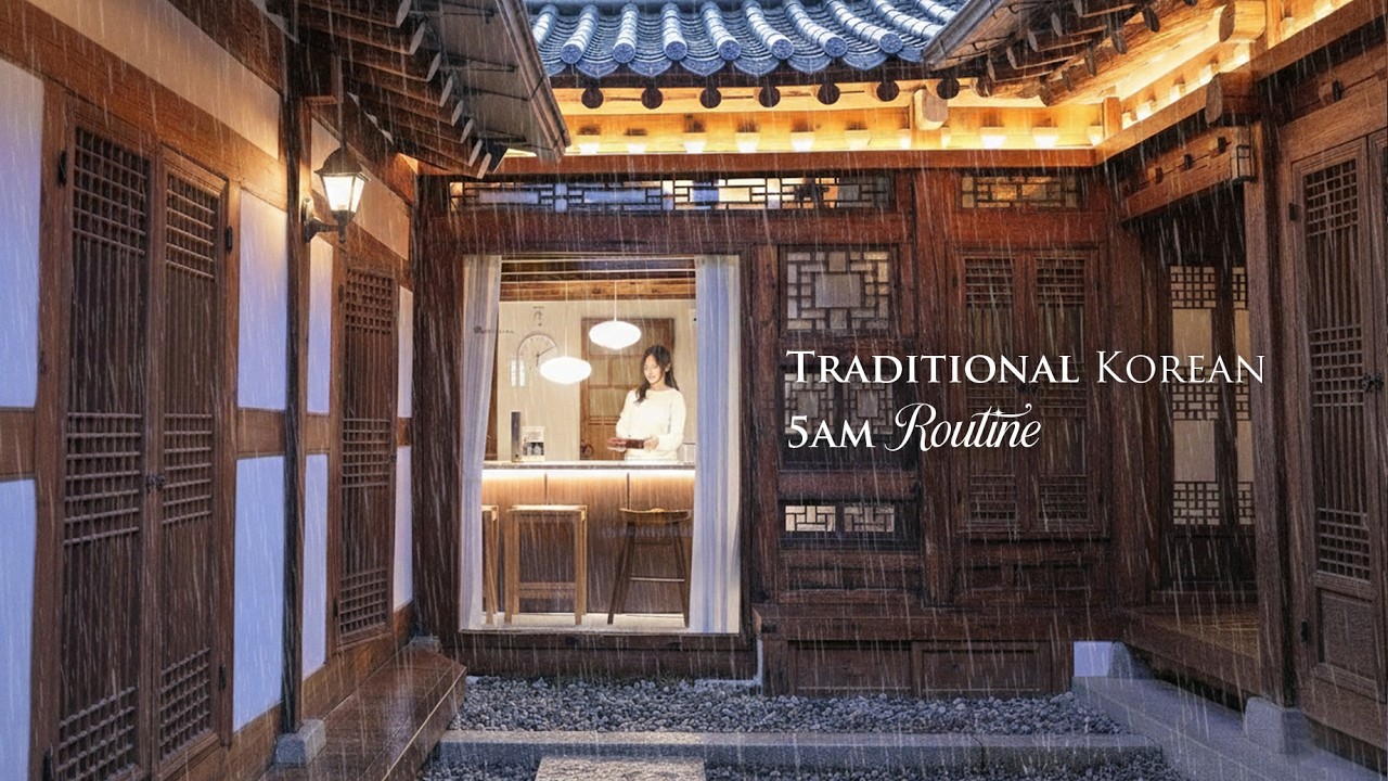 Slow living in a Traditional Korean House || Cooking Korean Food, Bibimbap, daily Vlog