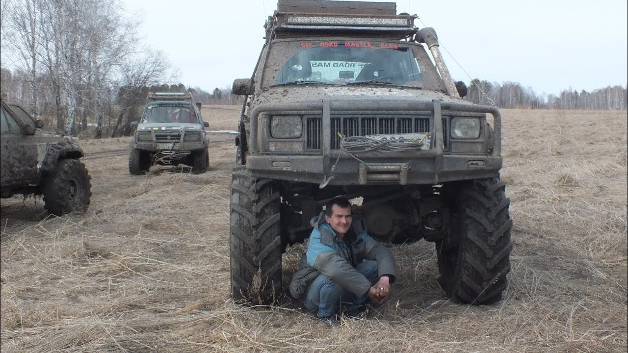 Jeep Cherokee with Unimog 411 axles