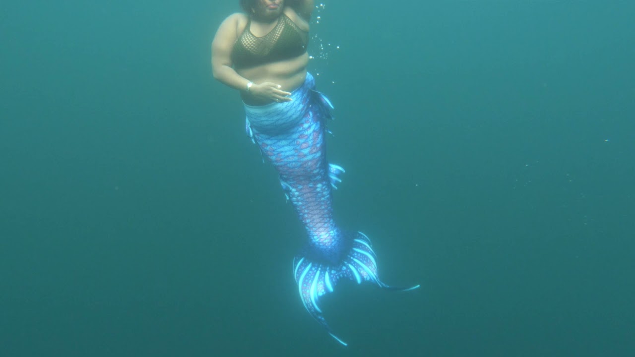 Plus Sized Mermaid Tail: Mertailor Pandora's Coast Open Water Swim