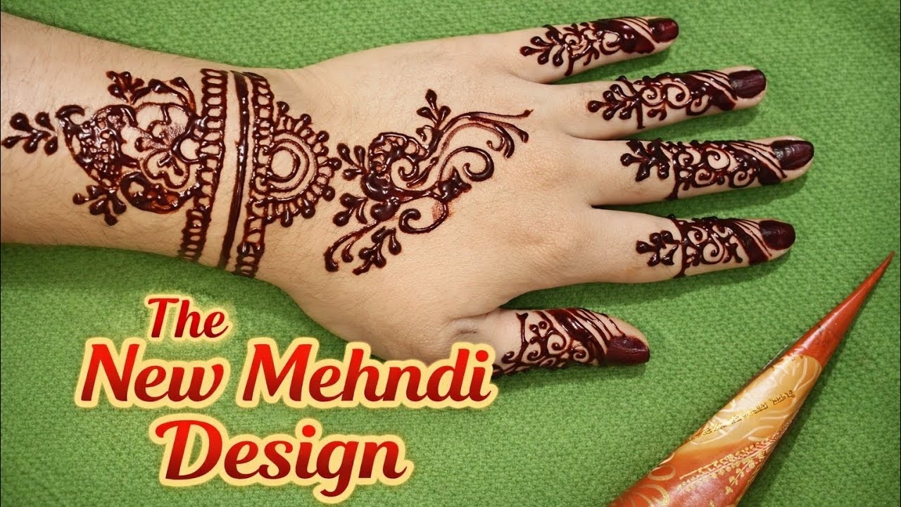 New Back Hand Mehndi Design 2026