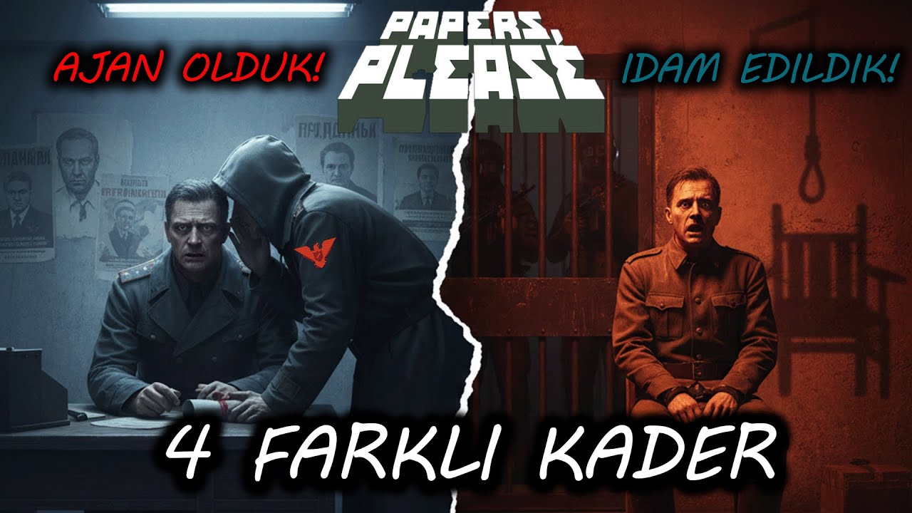 BAŞKA NELER OLABİLİRDİ? (4 Farklı Son) | Papers, Please