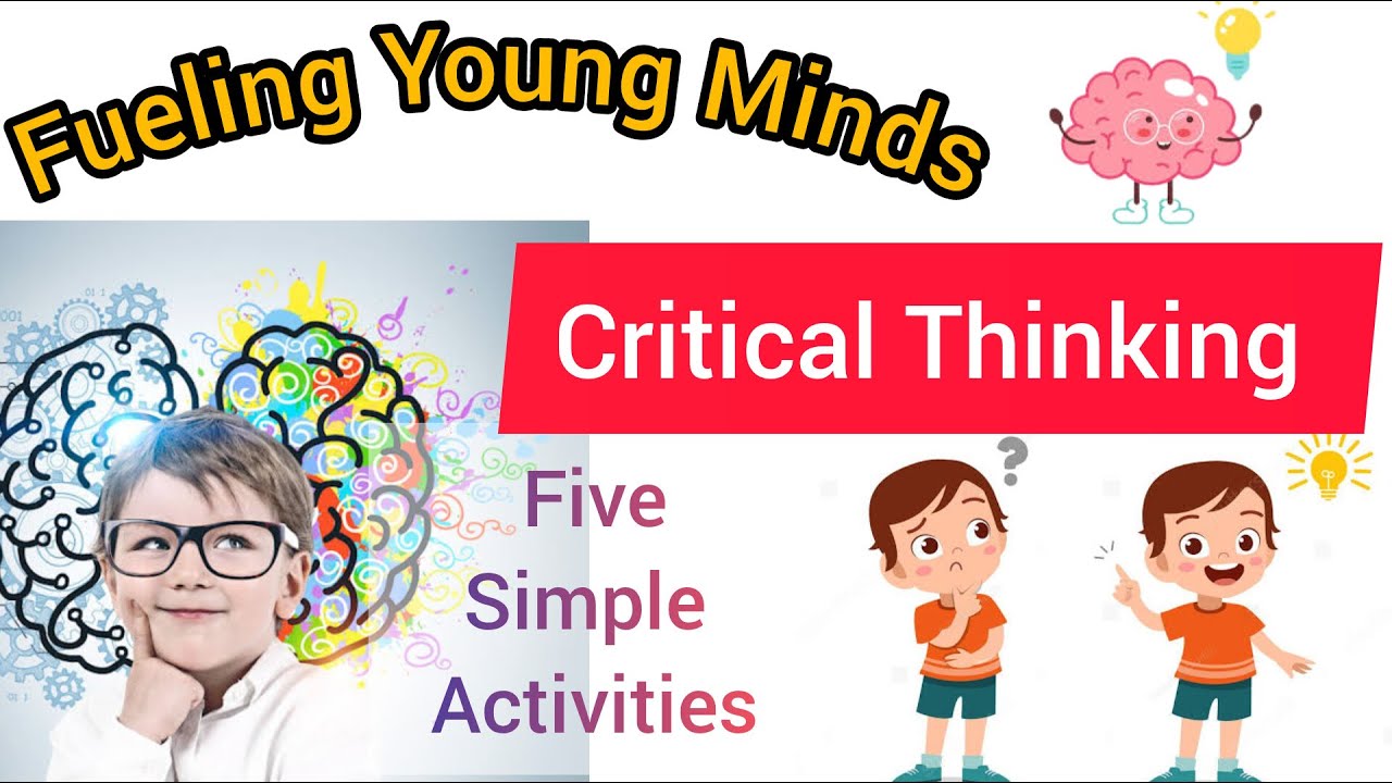Five Critical Thinking Activities For Kids|English|@ToodlerpsychologyInsiGhts