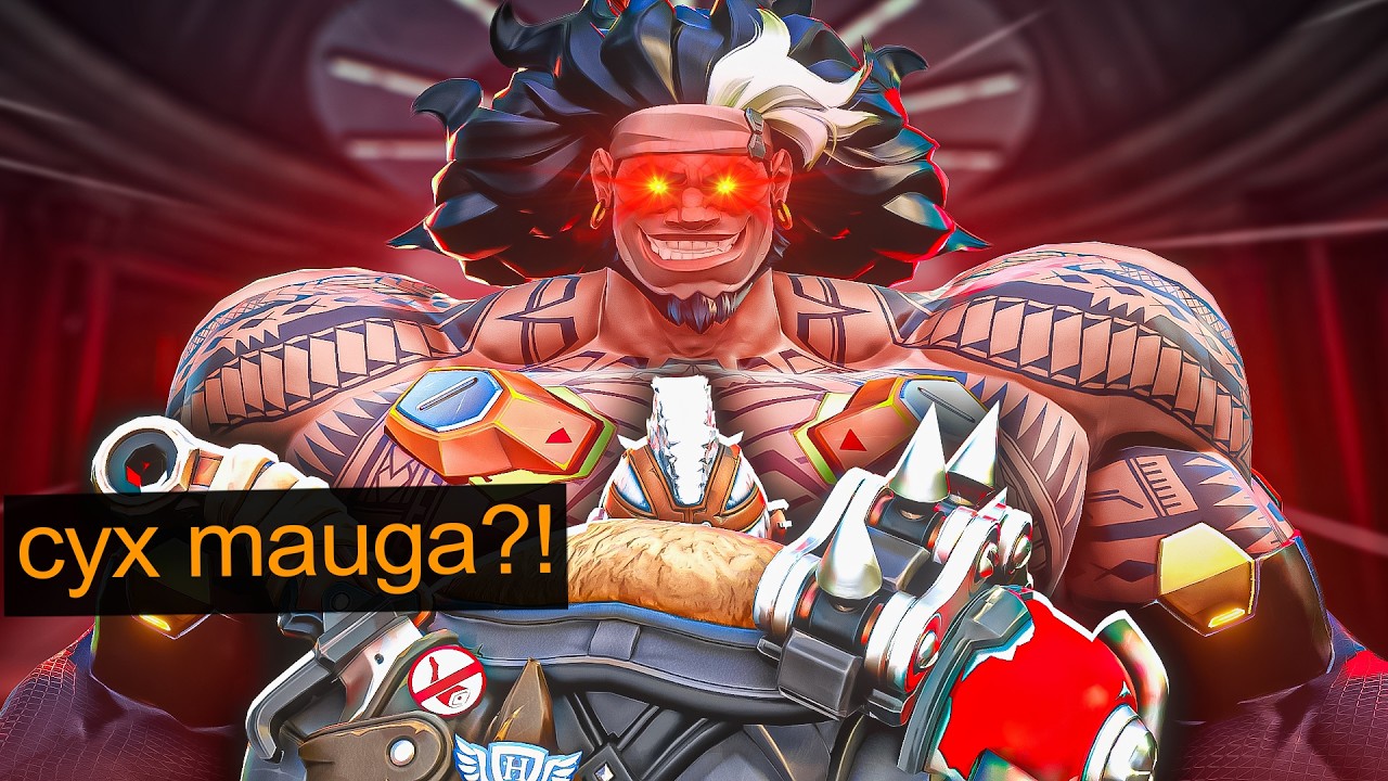I played Mauga VS a Roadhog LOL | Overwatch 2