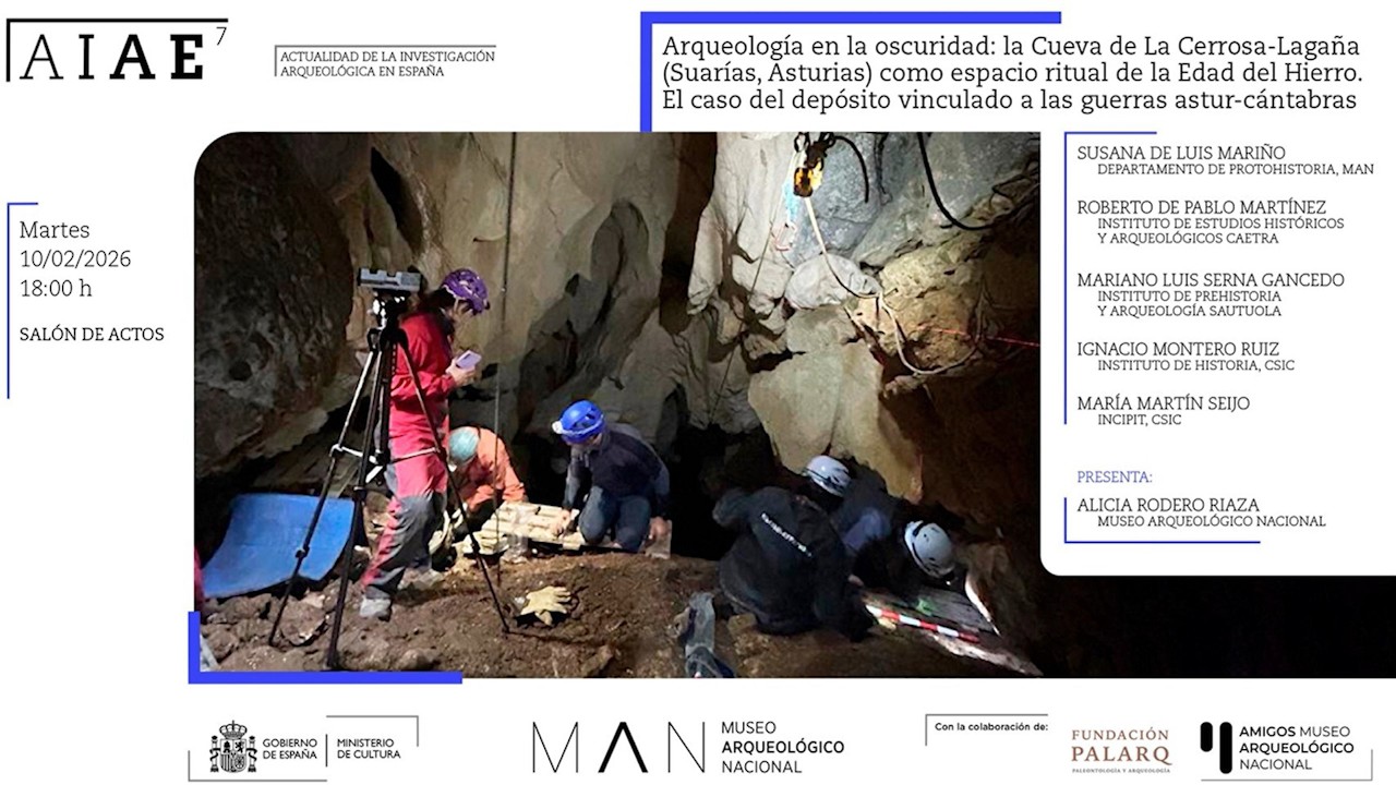 La cueva de La Cerrosa-Lagaña (Suarías, Asturias), espacio ritual de la Edad del Hierro