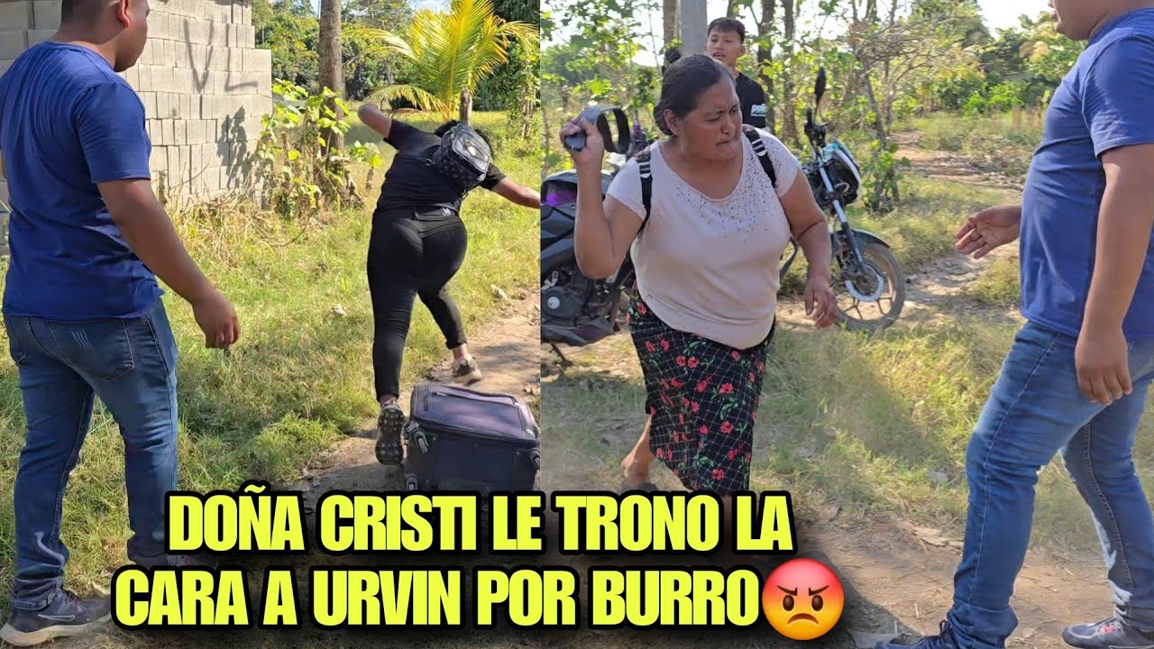 Doña CRISTI Si Puso En Su Lugar A URVIN Tronand0le La Cara A URVIN, Por No Dejar Ir A MARLYN😱