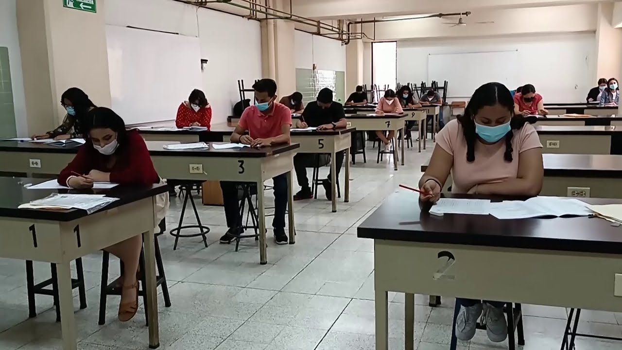 Prueba de admisión para Universidad de El Salvador
