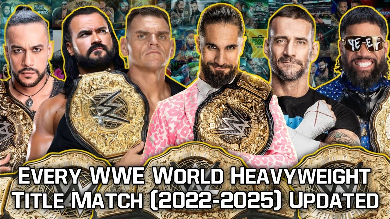 Every WWE World Heavyweight Title Match (2023-2025)