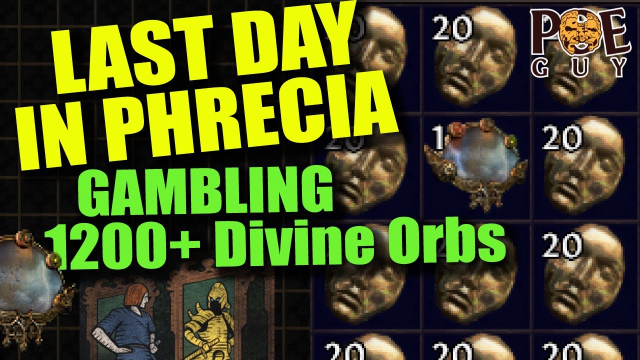 [PoE 1] QUITTING PHRECIA / All-In on Harvest Before Path of Exile 2!