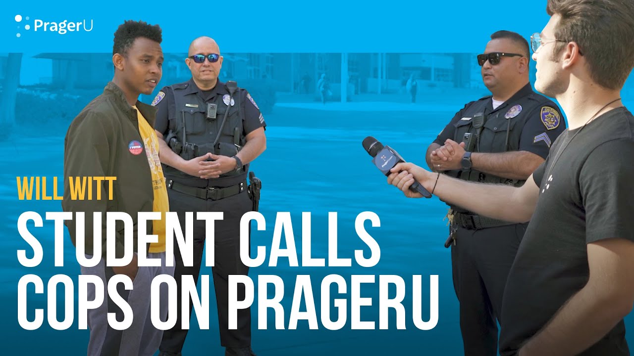 Student Calls Cops on PragerU | Man on the Street