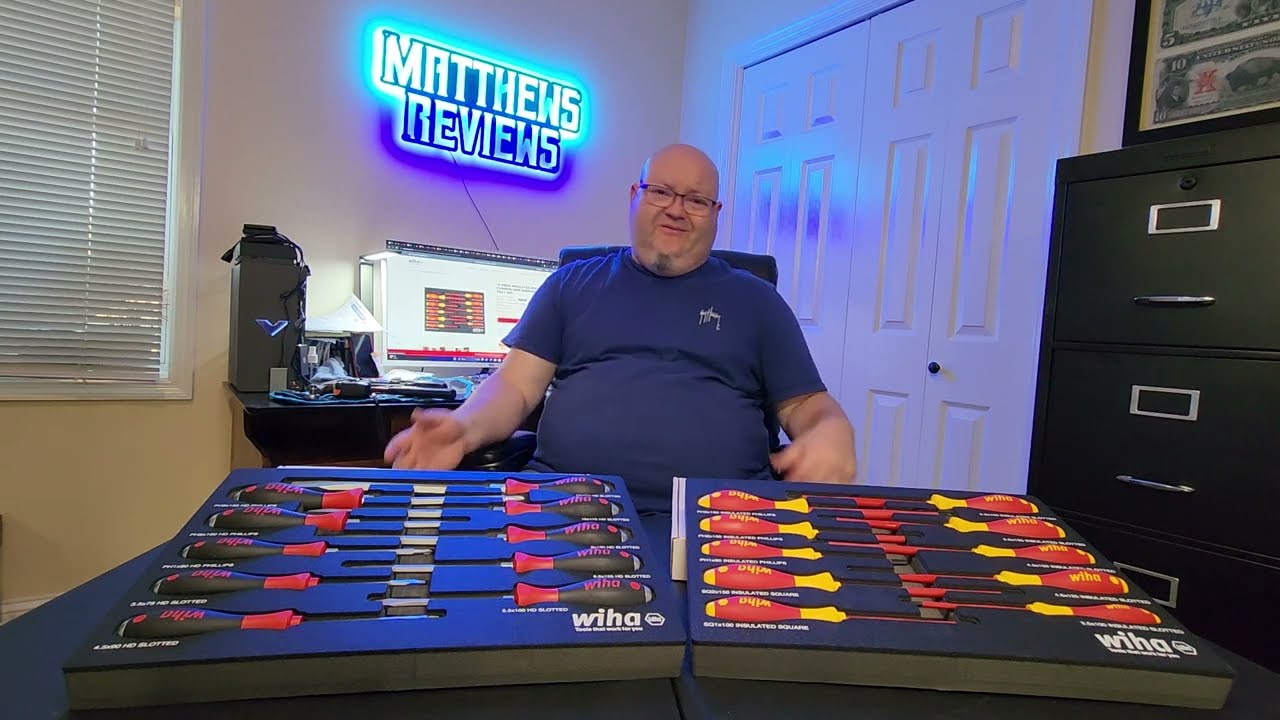 Wiha EXTRA HEAVY DUTY & INSULATED Screwdriver Sets