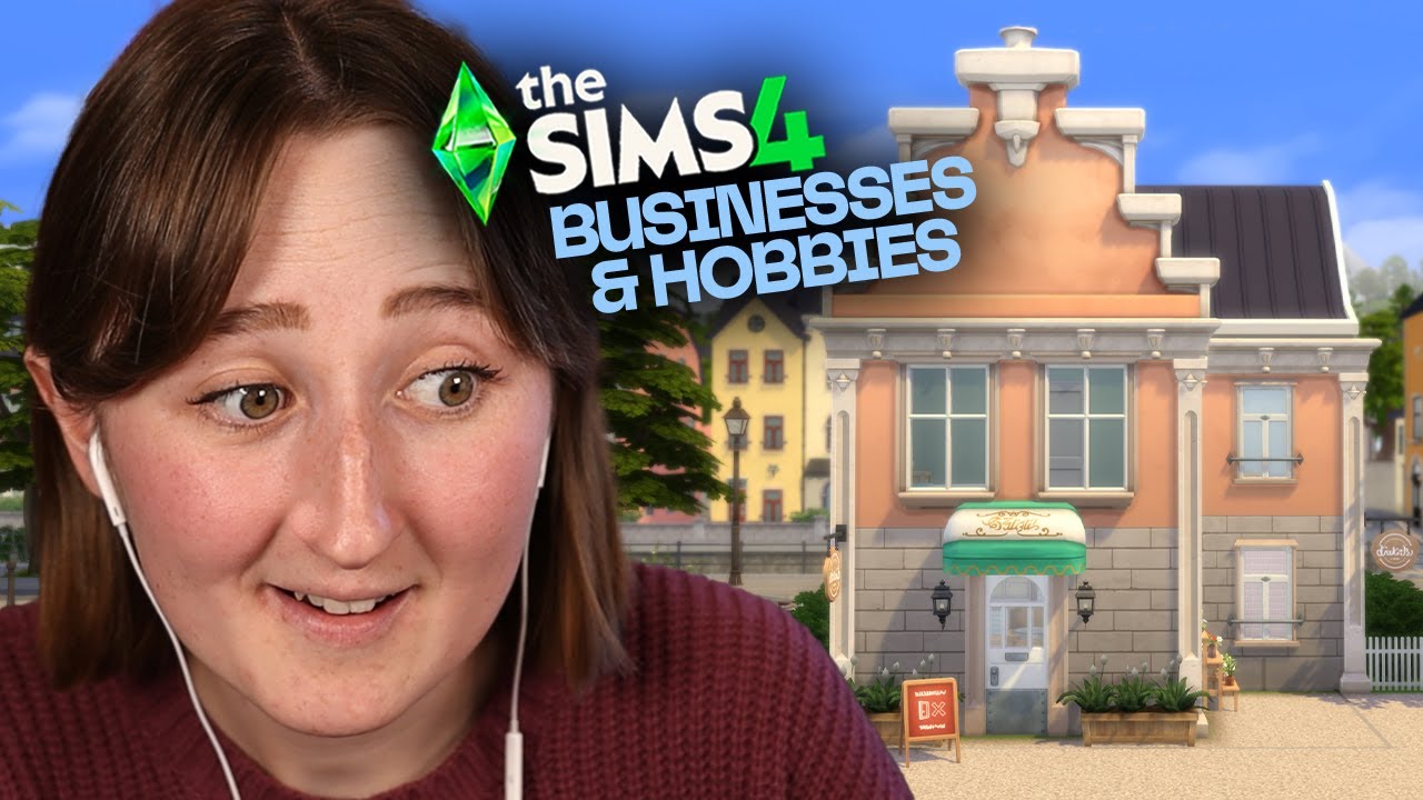 I tried building a STARTER HOME with The Sims 4: Businesses & Hobbies