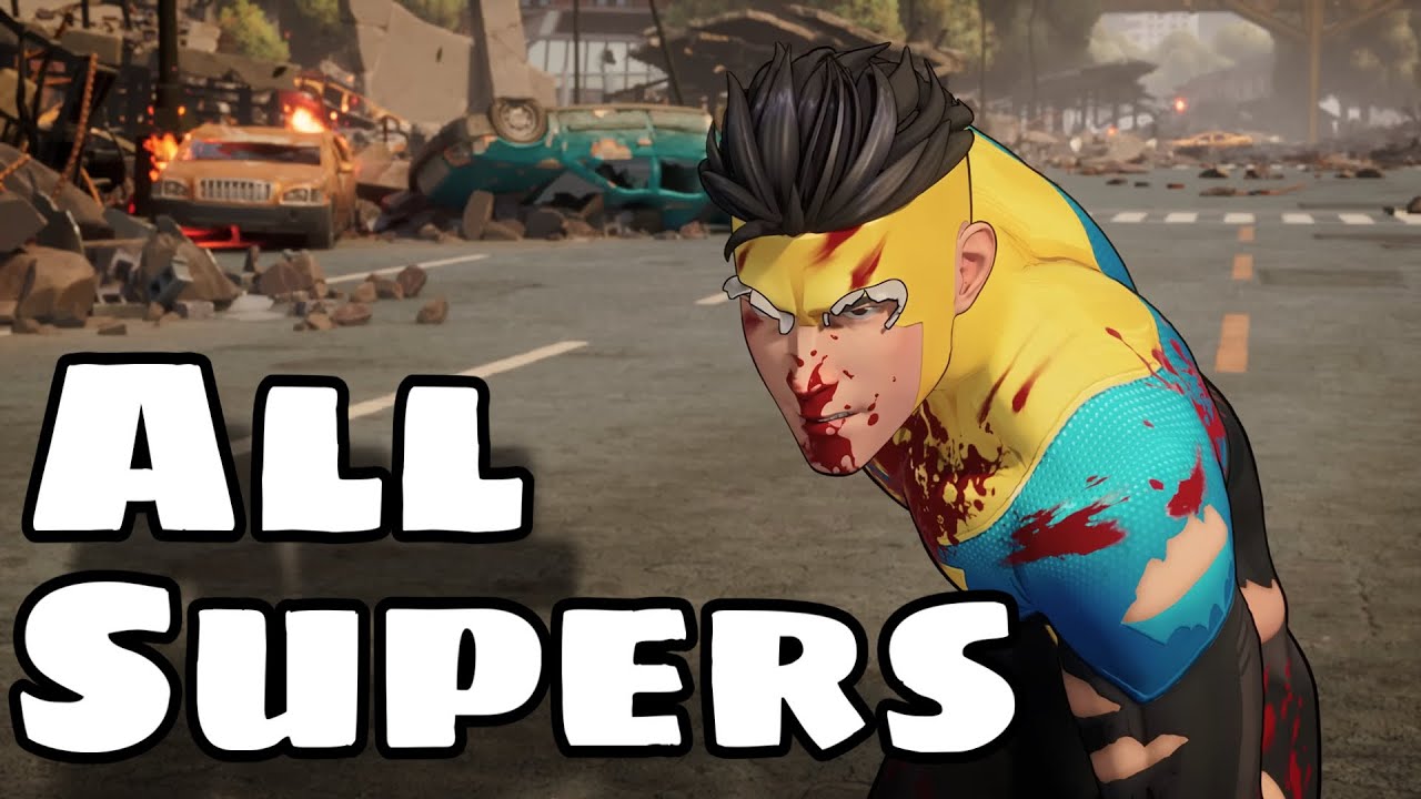 Invincible VS Closed Alpha | All Supers