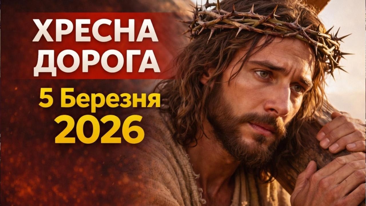 Хресна дорога 2026”, Великий піст, Страсті Христові, 5 березня, Україна