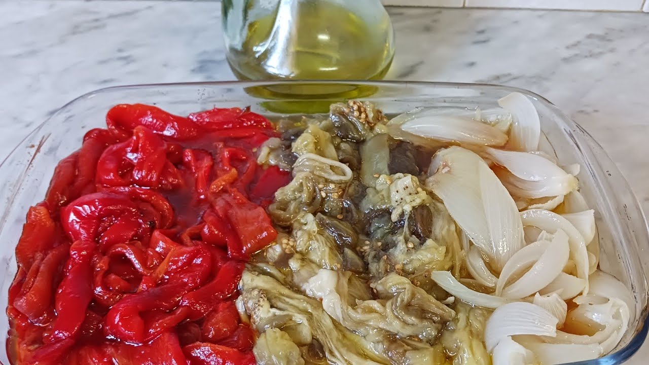 Escalivada Catalana, plato típico en Catalunya