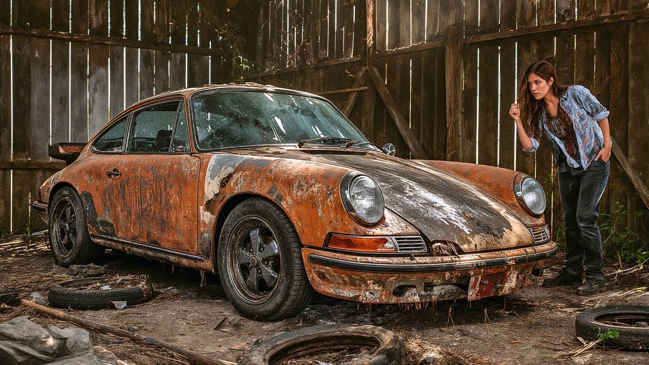 ASMR Car Restoration: 1973 Porsche 911 Carrera RS Rebuilt from Abandoned to Showroom Condition