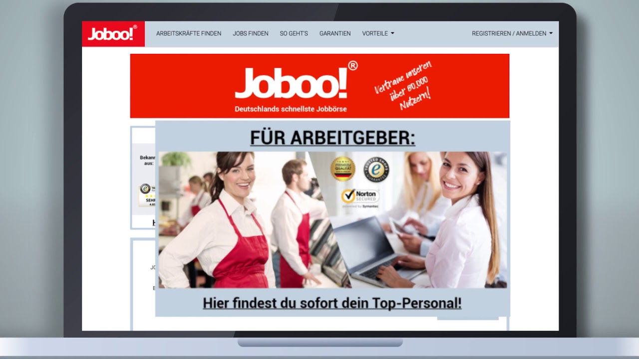 JOBOO!® - So geht's