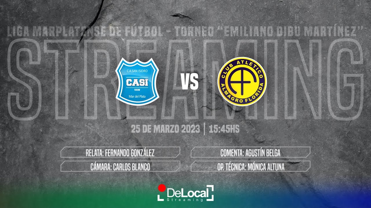 Liga Marplatense de F&uacute;tbol - San Isidro vs Almagro Florida