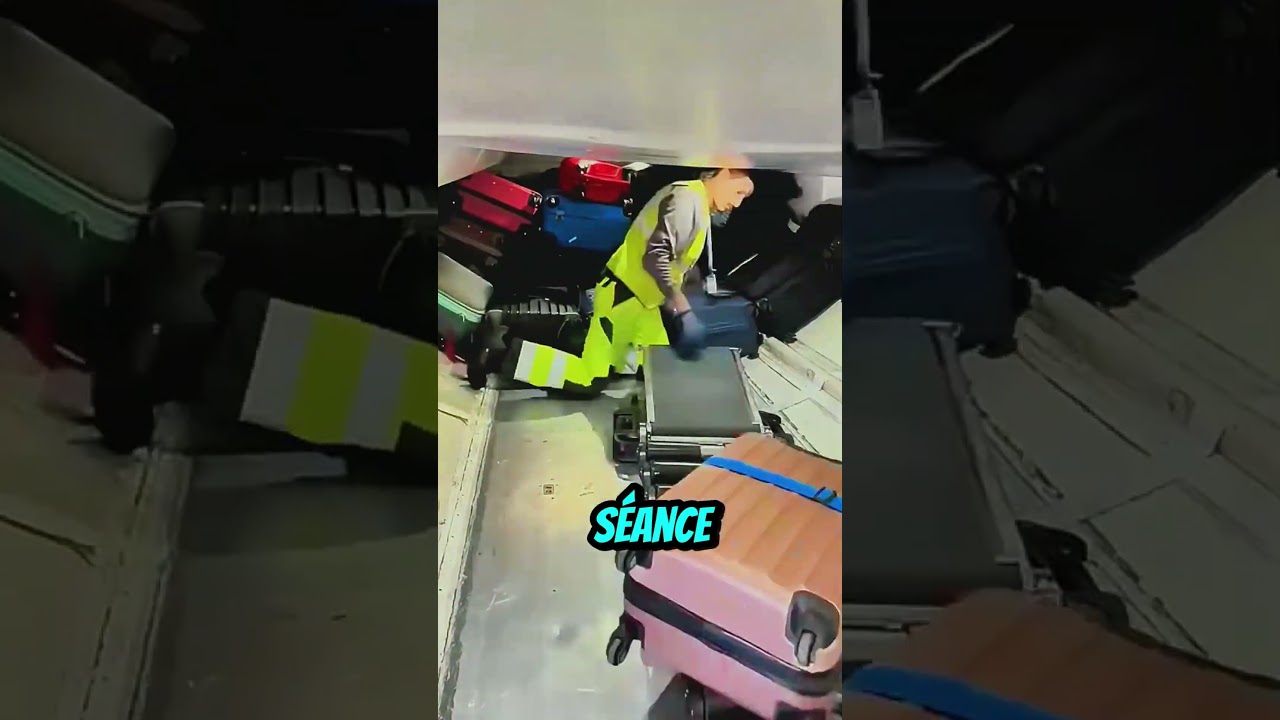Le Secret Bien Gard&eacute; des Bagages d'Avion : Ce que vous ne voyez jamais !