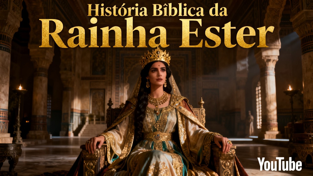 👑🔥 A História COMPLETA de Ester — Coragem Que Salvou Uma Nação! #HistóriaBíblica #Fé #Deus