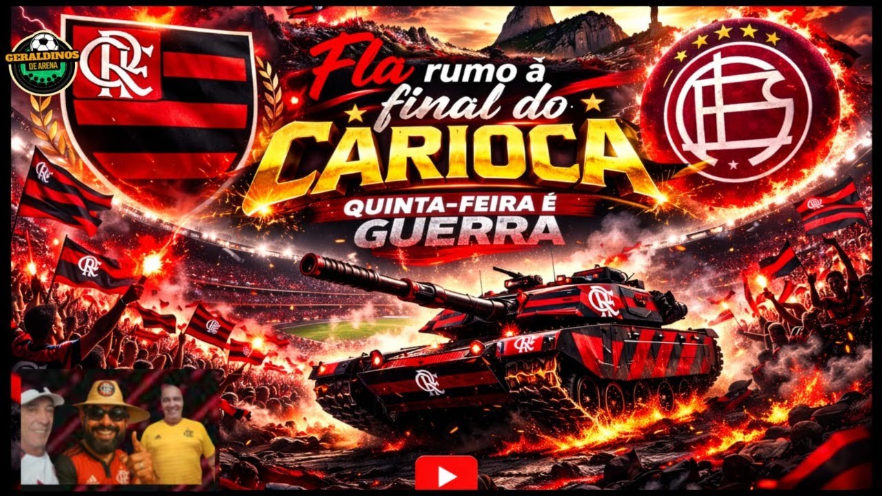 Quinta é Guerra! #Flamengo #futebol #Brasileirão #recopa #carioca2026 #ferj #viral #resenhaesportiva