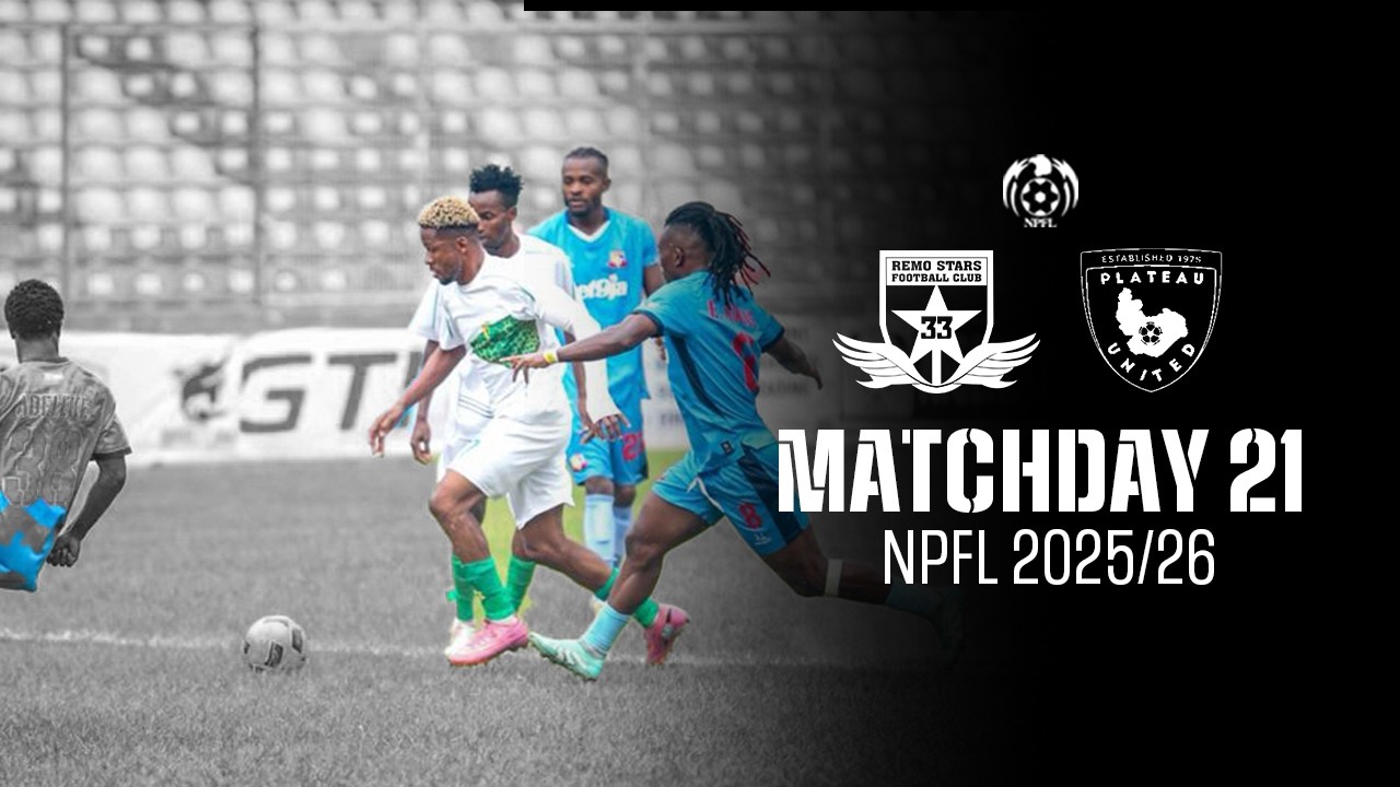 NPFL26 REMO STARS VS PLATEAU UNITED