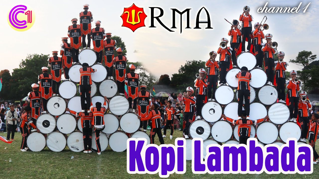 MANTAP WELL ... KOPI LAMBADA versi RMA CORPS || Lapang Gumbira - Nagrak