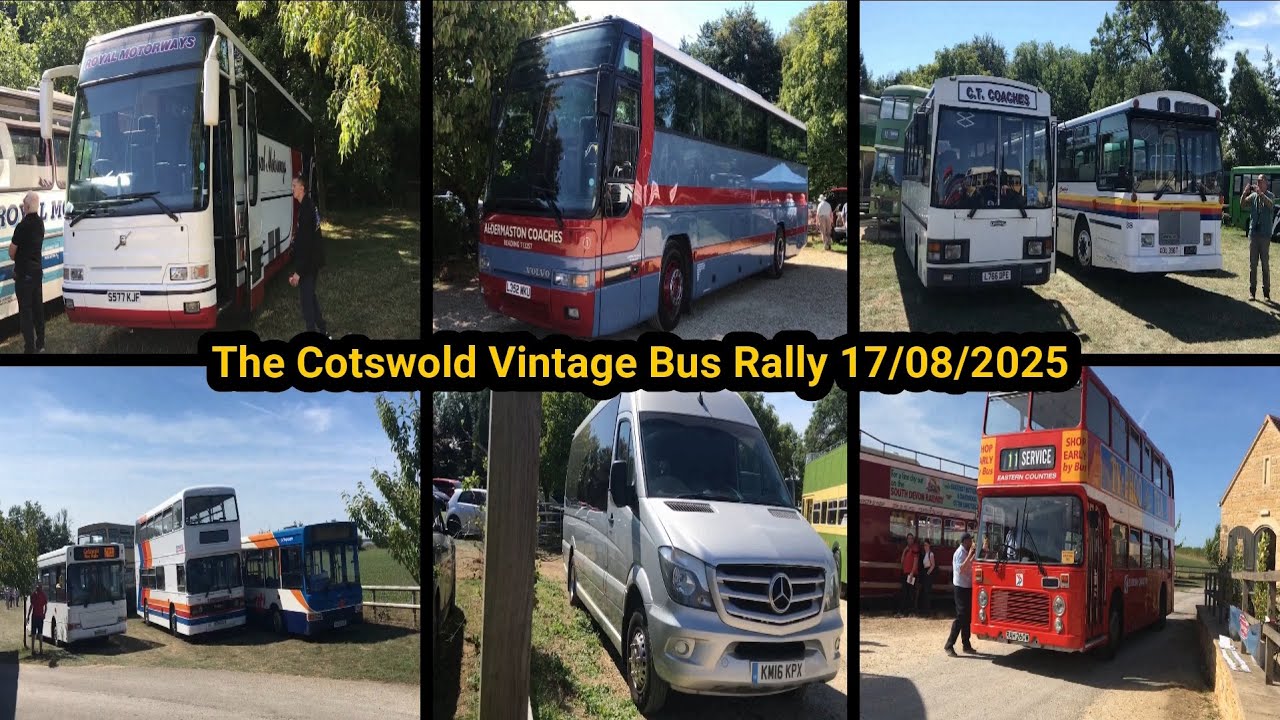 The Cotswold Vintage Bus Rally 17/08/2025