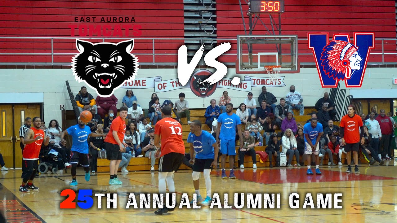 25th Annual East Aurora Vs. West Aurora Alumni Basketball Game (Filmed By: @COSMICZEL)