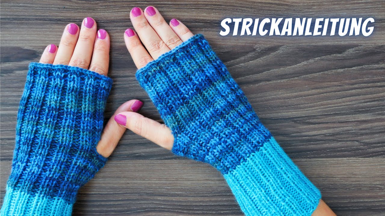 Strickanleitung: Handstulpen gleichzeitig stricken | TAAT 